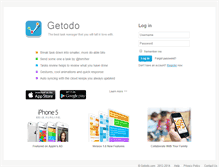 Tablet Screenshot of getodo.com